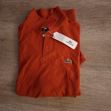 Nieuw Lacoste Polo Shirt - Oranje beschikbaar voor biedingen