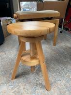Houten kruk, verstelbaar, Ophalen, Zo goed als nieuw, Hout
