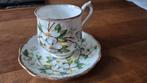 Royal Albert White Dogwood kop en schotel, Ophalen of Verzenden, Zo goed als nieuw, Overige stijlen, Kop(pen) en/of Schotel(s)