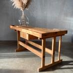 Oude timmermanswerkbank, antieke werkbank, dressoir, Antiek en Kunst, Curiosa en Brocante, Ophalen