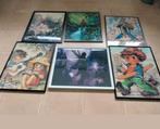 6 Diamond painting schilderijen zie beschrijving., Ophalen, Minder dan 50 cm, Zo goed als nieuw, Schilderij