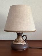 Vintage fatlava tafellamp met originele lampenkap, Ophalen of Verzenden, Zo goed als nieuw, Minder dan 50 cm