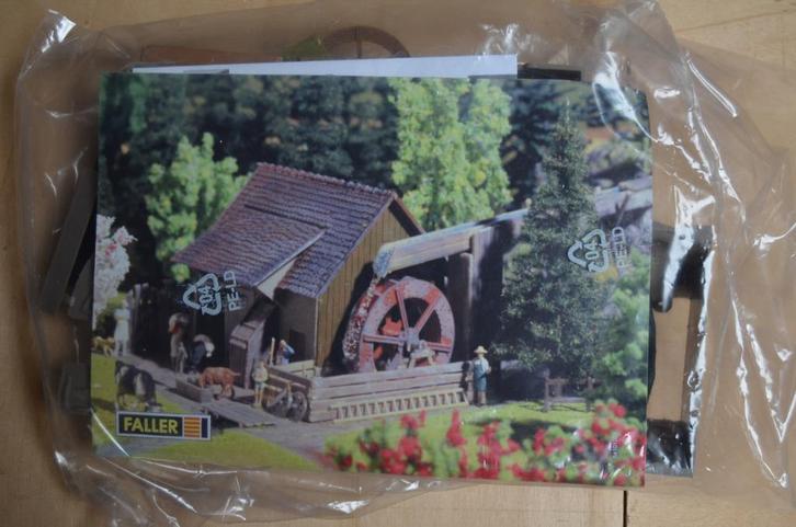 Faller 226 Watermolen, nieuw in OVP, Hobby en Vrije tijd, Modeltreinen | H0, Nieuw, Brug, Tunnel of Gebouw, Gelijkstroom of Wisselstroom