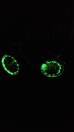 Fietswiel verlichting/duel bikelighting/groene Fietswiel ver, Ophalen of Verzenden, Zo goed als nieuw, Dynamo