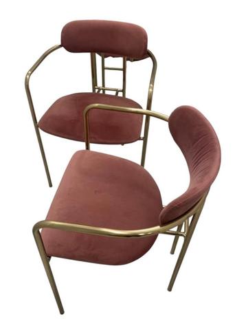 Pretty in Pink – 2 Velvet Chairs for €30! beschikbaar voor biedingen