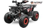Nitro Motors Rugby RS8-A 125cc Kinderquad - Rode uitvoering, Motoren, 1 cilinder, 125 cc, 11 kW of minder