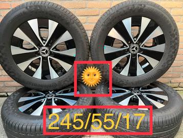 NIEUWE 17” orig Mercedes Vito V-klasse EQV Conti zomerset beschikbaar voor biedingen