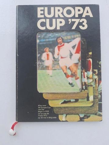 Verzamelalbum Europa Cup '73 (SRV) beschikbaar voor biedingen