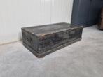 Vintage/antiek dekenkist, salontafel, Huis en Inrichting, Woonaccessoires | Kisten, Overige materialen, Gebruikt, 100 tot 150 cm