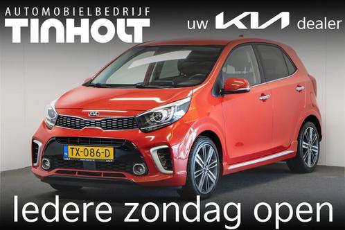 Kia Picanto 1.0 T-GDI GT-Line (bj 2018), Auto's, Kia, Te koop, Picanto, ABS, Achteruitrijcamera, Airbags, Airconditioning, Alarm