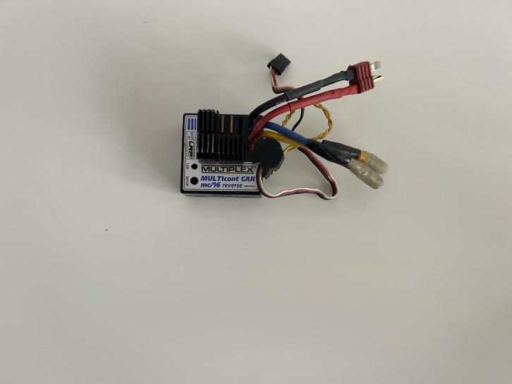 Multiplex MULTIcont car MC/16 regelaar 1/10 rc auto, Hobby en Vrije tijd, Modelbouw | Radiografisch | Auto's, Gebruikt, Onderdeel