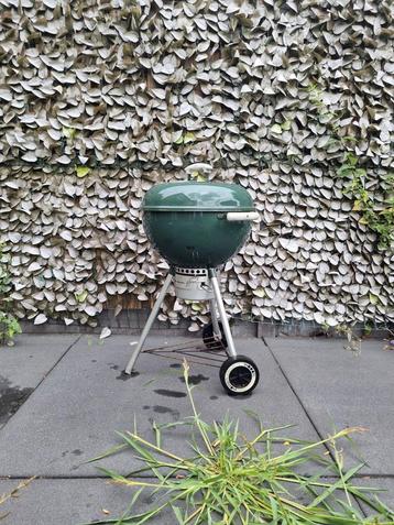 Weber Kogelbarbecue - Groen - Incl. Brikettenstarter beschikbaar voor biedingen