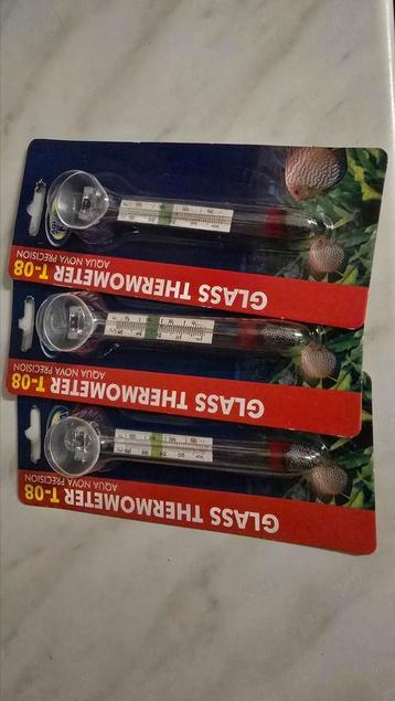 Thermometer glas voor aquaria beschikbaar voor biedingen