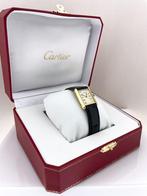 Must de Cartier Tank Large Quartz 590005 Ivory Roman Dial, Sieraden, Tassen en Uiterlijk, Overige merken, Goud, Ophalen of Verzenden