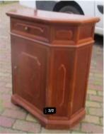 Leuke Retro Houten Kast met lade en deurtje - 66x31x74, Antiek en Kunst, Antiek | Meubels | Kasten, Ophalen