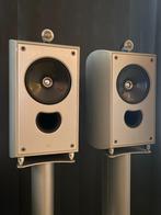 KEF XQ1 (ONE) met originele KEF XQ1 Stands, Zo goed als nieuw, 60 tot 120 watt, Front, Rear of Stereo speakers, Ophalen