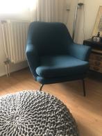 Blauwe fauteuil vtwonen, Ophalen, Zo goed als nieuw