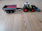 Bruder, Tractor met aanhanger, zgan, Claas nectis 267F, Kinderen en Baby's, Speelgoed | Speelgoedvoertuigen, Ophalen of Verzenden
