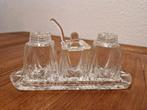 vintage bohemia kristallen tafel setje, Antiek en Kunst, Ophalen of Verzenden