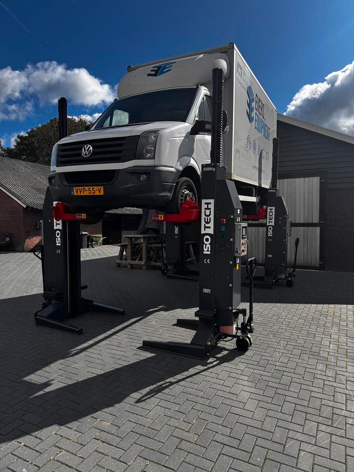 ISOTECH mobiele hefkolommen 8.5T per kolom (set 4), Auto diversen, Autogereedschap, Nieuw, Ophalen