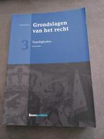 Grondslagen van het recht: Vaardigheden 6e druk, Ophalen of Verzenden, Alpha, Zo goed als nieuw, WO