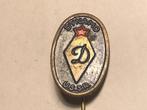 Metalen DYNAMA U.S.S.R. VOETBALCLUB Speld (Blauw/Rood)., Verzenden, Zo goed als nieuw, Sport, Speldje of Pin