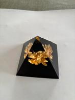 Bladgoud Piramide - Decoratief Object, Antiek en Kunst, Ophalen of Verzenden