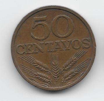 Portugal 50 centavos 1977 KM# 596 beschikbaar voor biedingen