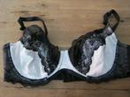 zgan Zwart/witte bh van Hunkemöller 90C, Hunkemöller, Ophalen of Verzenden, Zwart, BH