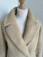 King Louie maat 40 teddy jas creme 2393, Kleding | Dames, Maat 38/40 (M), Beige, Ophalen of Verzenden, Zo goed als nieuw