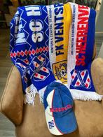 SC Heerenveen club sjaal uefa europa league sjaal  + pet, Verzamelen, Sportartikelen en Voetbal, Ophalen of Verzenden, Zo goed als nieuw