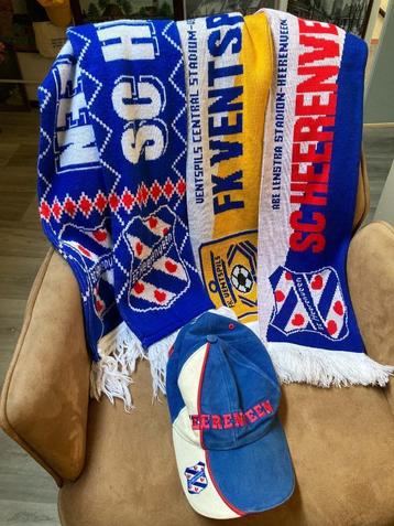 SC Heerenveen club sjaal uefa europa league sjaal  + pet   beschikbaar voor biedingen