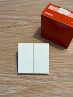 JUNG schakelwip 2-voudig LS990 sneeuwwit mat, Doe-het-zelf en Verbouw, Elektra en Kabels, Ophalen, Nieuw, Schakelaar