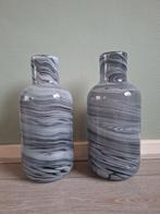 2 grijzen glazen vazen  van ikea, Gevondenengemaakt@gmail.com, Overige kleuren, Ikea, Ikea
