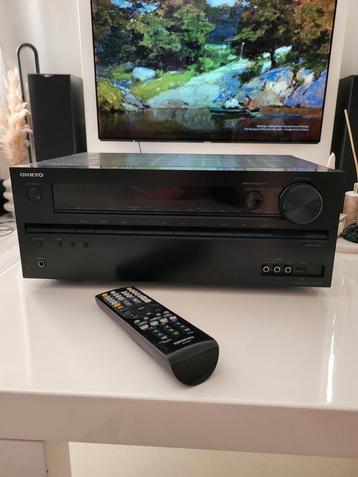 Onkyo TX-NR414 5.1 Surround Versterker/Reciever Zwart beschikbaar voor biedingen