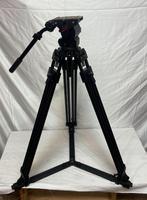 Manfrotto 350MVB Statief Met Manfrotto #510 Kop met tas, Audio, Tv en Foto, Fotografie | Statieven en Balhoofden, N, N, Zo goed als nieuw