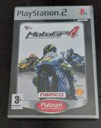 Playstation 2; MotoGP4 platinum, Gebruikt, Racen en Vliegen, 2 spelers, Eén computer