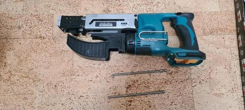 Tka: zgan Makita gipsplaatschroefmachinte DFR550ZJ, Doe-het-zelf en Verbouw, Gereedschap | Boormachines, Zo goed als nieuw, Boor- en Schroefmachine