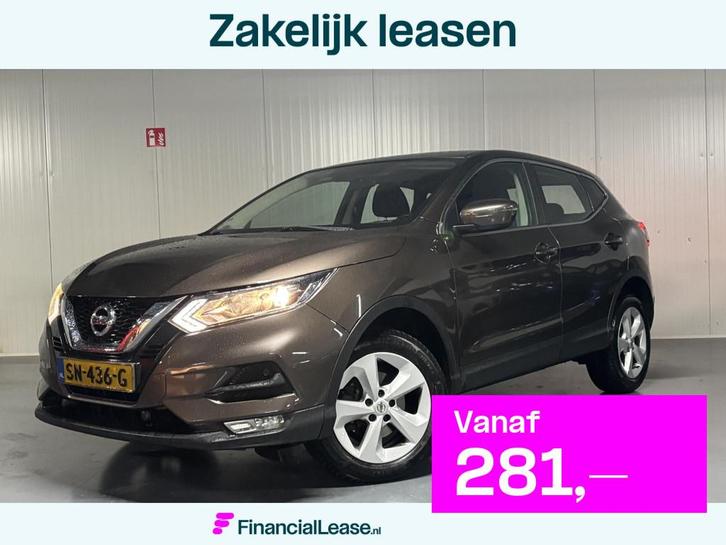Nissan Qashqai 1.6 Acenta, Auto's, Nissan, Bedrijf, Lease, Financial lease, Qashqai, ABS, Airbags, Airconditioning, Alarm, Bluetooth