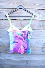 Tankinitop fuschia/ blauw Sunflair mt 40 C Cup Vaste prijs, Overige typen, Blauw, Ophalen of Verzenden, Zo goed als nieuw