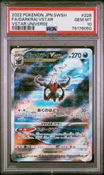 Darkrai VSTAR PSA 10 - 228/172 - Japanese VSTAR Universe, Ophalen of Verzenden, Zo goed als nieuw, Losse kaart, Foil