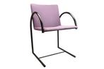 Design fauteuil Cirkel, Ophalen, Zwart, Zo goed als nieuw, Metaal