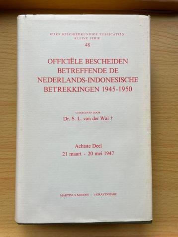 Ned.-Indo. conflict 1945-1950, 8, 21 mrt. – 20 mei 1947 beschikbaar voor biedingen