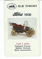 kwartetkaart Ford T 1908, Ophalen of Verzenden, Gebruikt, Auto's