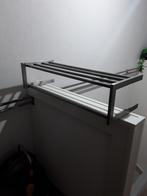 RVS Spinder Design Smooth Wandkapstok & Hoedenplank & Roede, Gebruikt, Minder dan 100 cm, Metaal, Ophalen