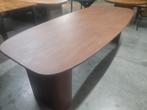 Ovale eettafel van massief mangohout 240 cm lang, Ophalen, 100 tot 150 cm, ., 200 cm of meer