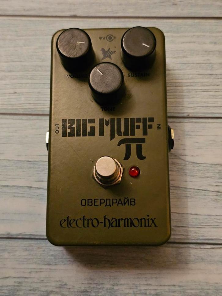 Electro-Harmonix Big Muff Pi - Overdrive/Fuzz, Muziek en Instrumenten, Effecten, Zo goed als nieuw, Distortion, Overdrive of Fuzz