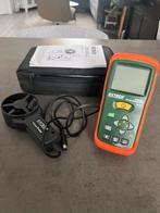 Extech AN100 Thermo-Anemometer, Doe-het-zelf en Verbouw, Meetapparatuur, Ophalen of Verzenden