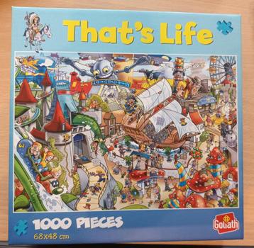 3 That's Life Puzzels 1000 stukjes beschikbaar voor biedingen