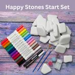 Happy Stones Maken Start Set, Hobby en Vrije tijd, Schilderen, Nieuw, Ophalen of Verzenden, Acrylverf